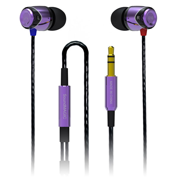 หูฟัง SoundMagic E10 Purple